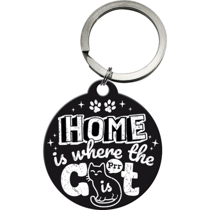 Lyklakippa - Home is where the cat is black