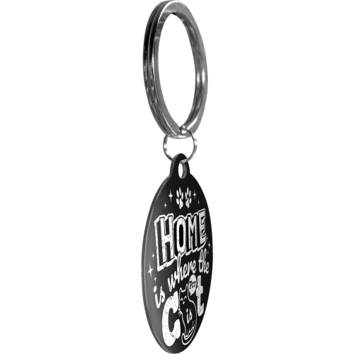 Lyklakippa - Home is where the cat is black