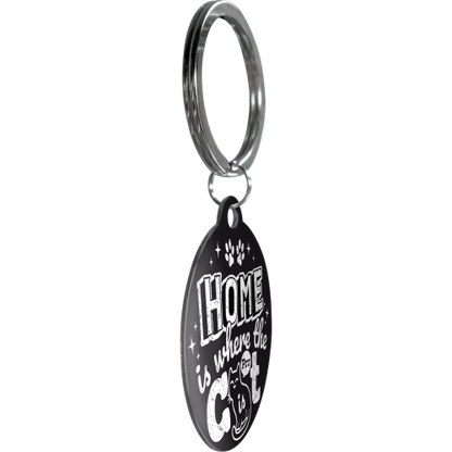 Lyklakippa - Home is where the cat is black