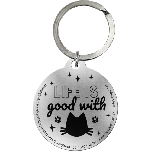 Lyklakippa - Home is where the cat is black