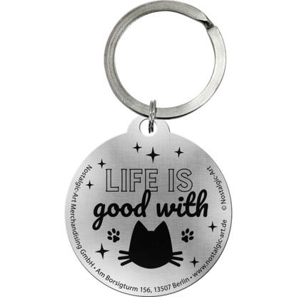 Lyklakippa - Home is where the cat is black