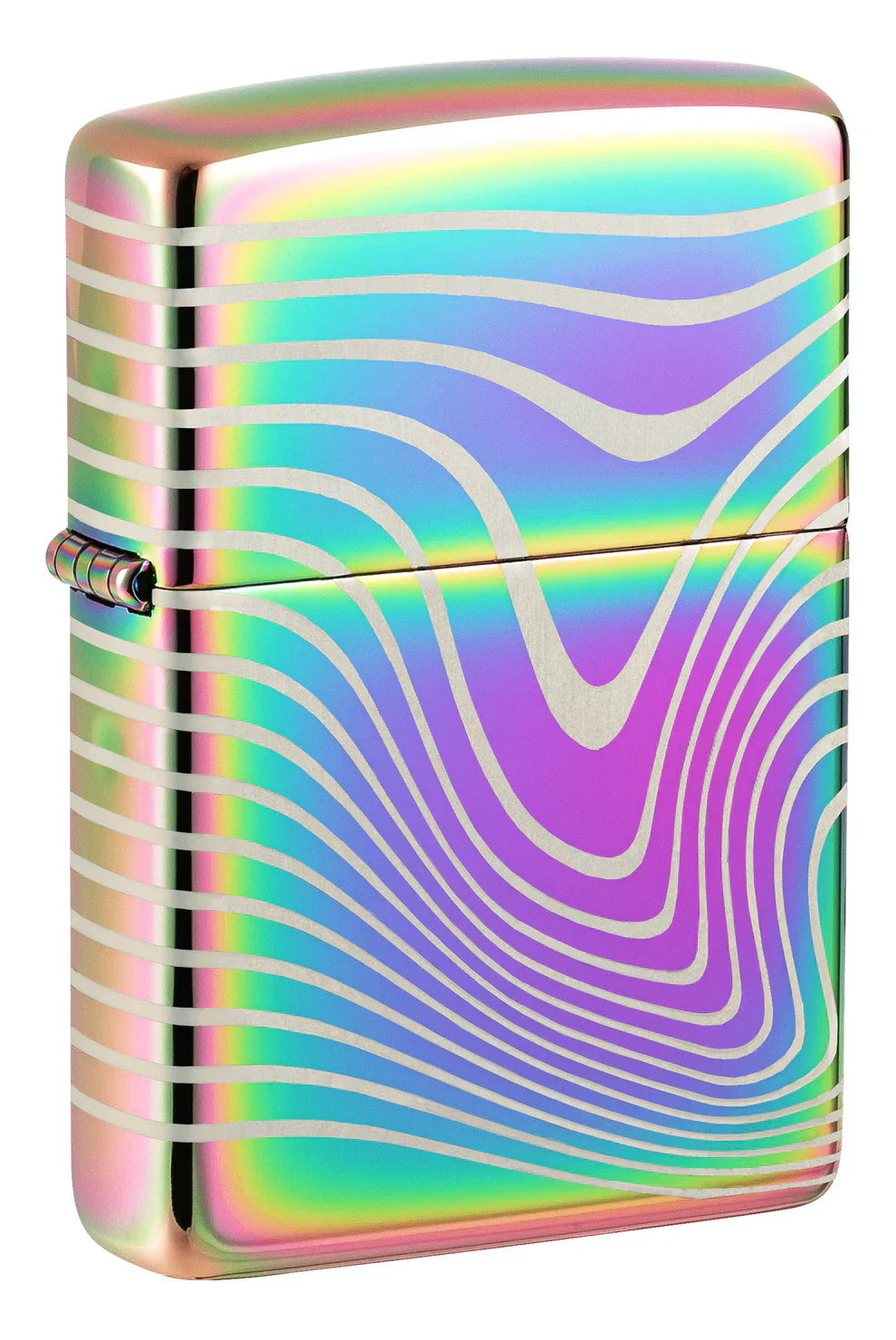 Zippo Wavy Pattern Multi Color - Kveikjari