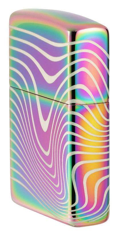 Zippo Wavy Pattern Multi Color - Kveikjari