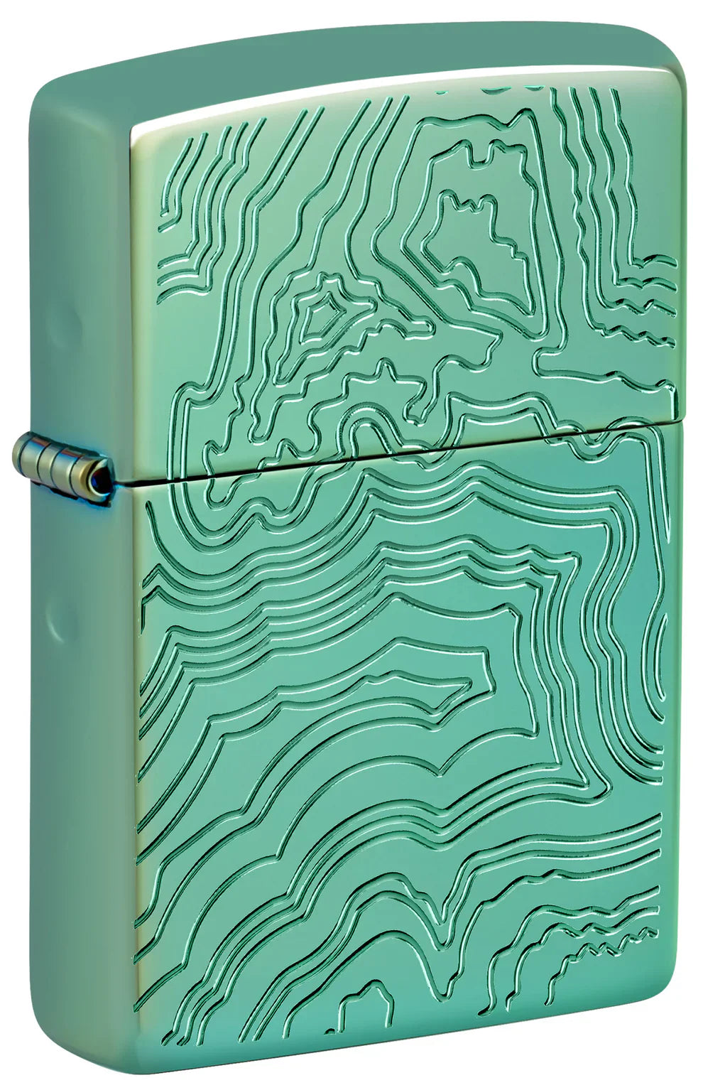 Zippo Topographical Map - Kveikjari