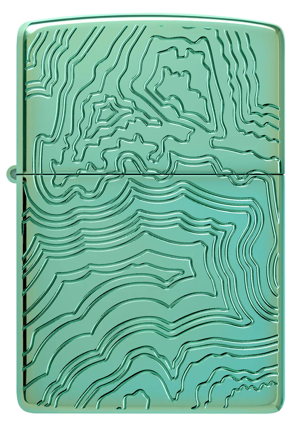 Zippo Topographical Map - Kveikjari