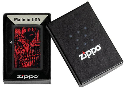Zippo Red Skull Design - Kveikjari