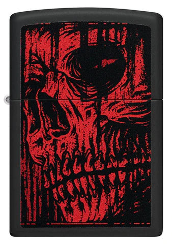 Zippo Red Skull Design - Kveikjari