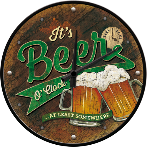 Klukka - Beer O' Clock Glasses
