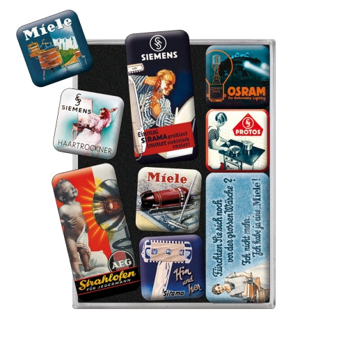 Klassísk vörumerki - Seglar-Sett