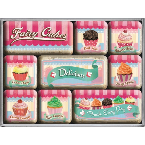 Fairy Cakes - Delicius  - Seglar-Sett