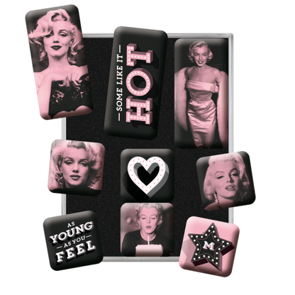 Marilyn - Some Like It Hot - Seglar-Sett