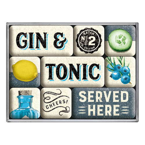 Gin & Tonic Served Here  - Seglar-Sett