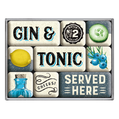 Gin & Tonic Served Here  - Seglar-Sett