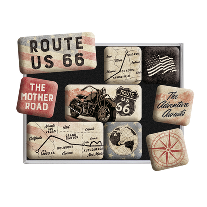 Route 66 Bike Map  - Seglar-Sett