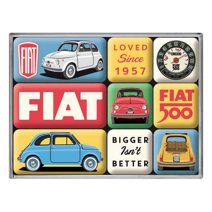 Fiat 500 - Loved Since 1957 - Seglar-Sett