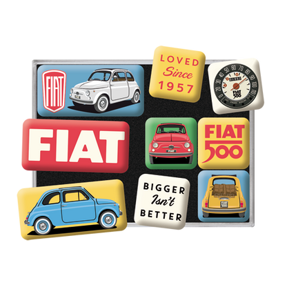 Fiat 500 - Loved Since 1957 - Seglar-Sett