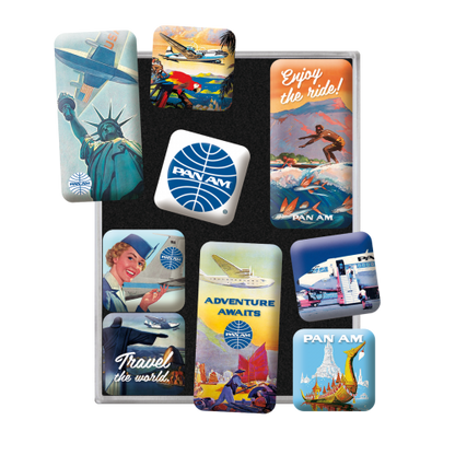 Pan Am - Travel The World Posters - Seglar-Sett