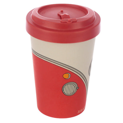 Volkswagen VW T1 Camper bus (red) - bambus ferðabolli