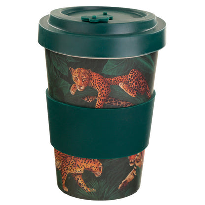 Spots & Stripes - bambus ferðabolli