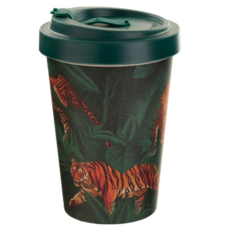 Spots & Stripes - bambus ferðabolli