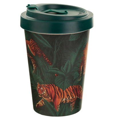 Spots & Stripes - bambus ferðabolli