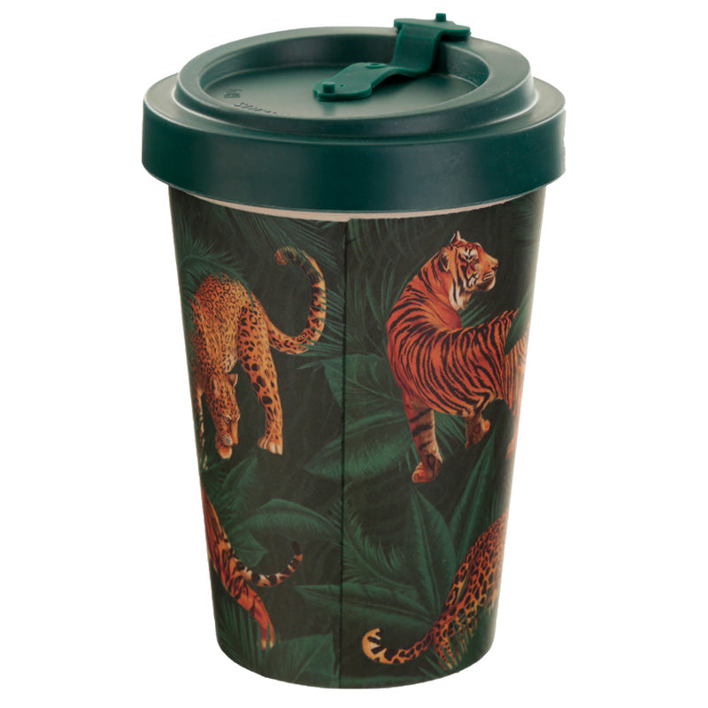 Spots & Stripes - bambus ferðabolli