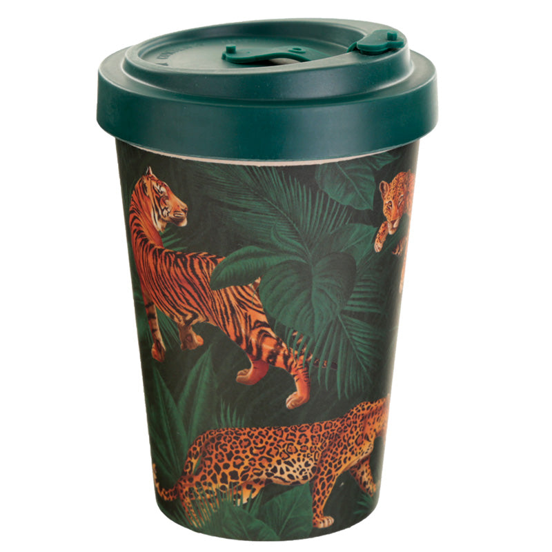 Spots & Stripes - bambus ferðabolli