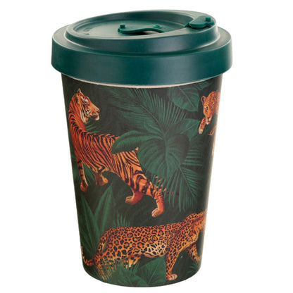 Spots & Stripes - bambus ferðabolli