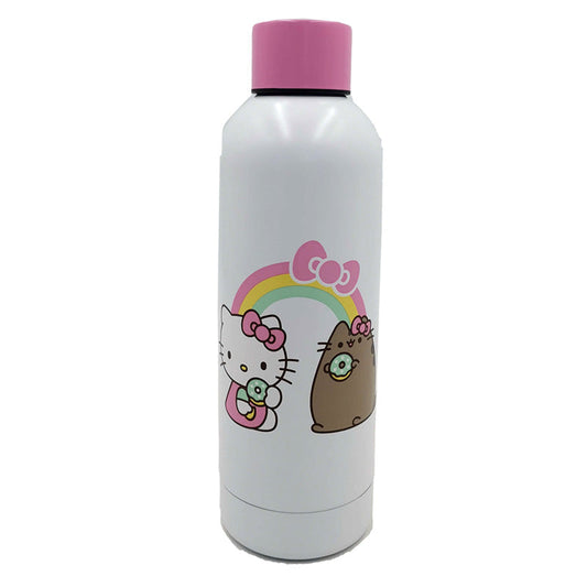 Hello Kitty & Pusheen - stálbrúsi
