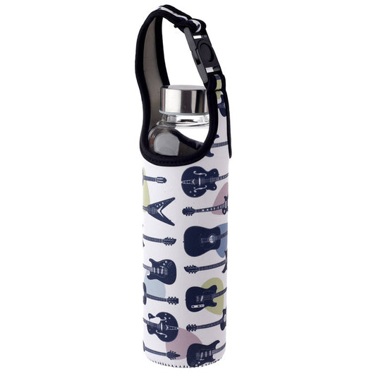 Headstock Guitar - glerflaska