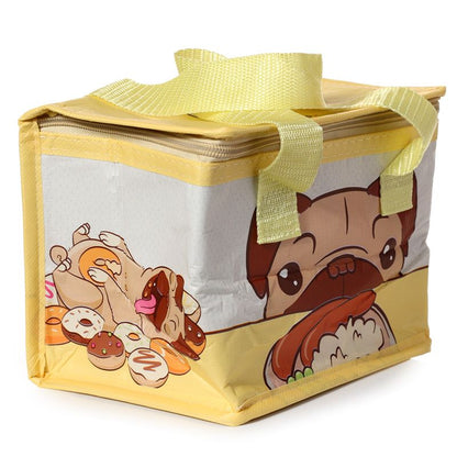 Mopps Pug - Lítill fjölnota poki