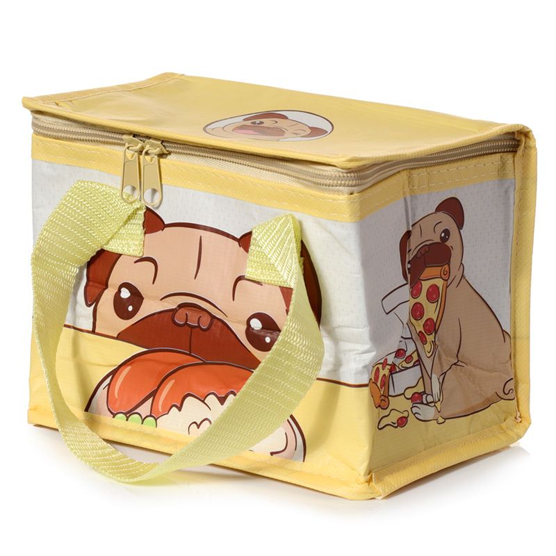 Mopps Pug - Lítill fjölnota poki