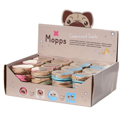 Mopps Pug - töfra þvottastykki