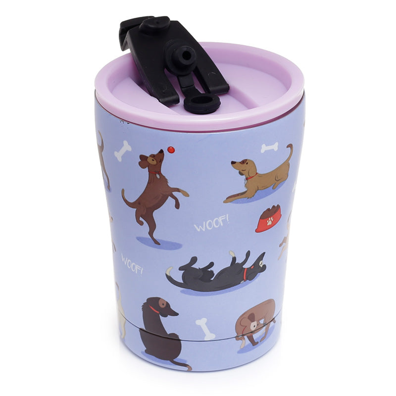 Catch Patch Dog - stál ferðabolli