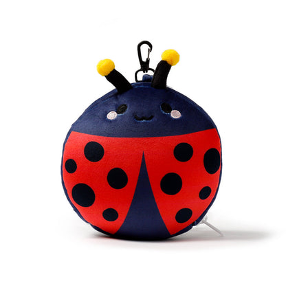 Relaxeazzz Adorabugs Ladybird - ferðapúði og augngríma