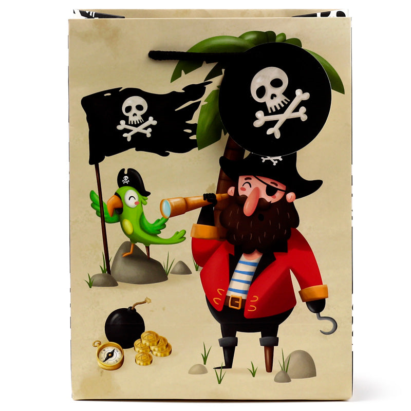 Jolly Rogers Pirates gjafapoki - Medium