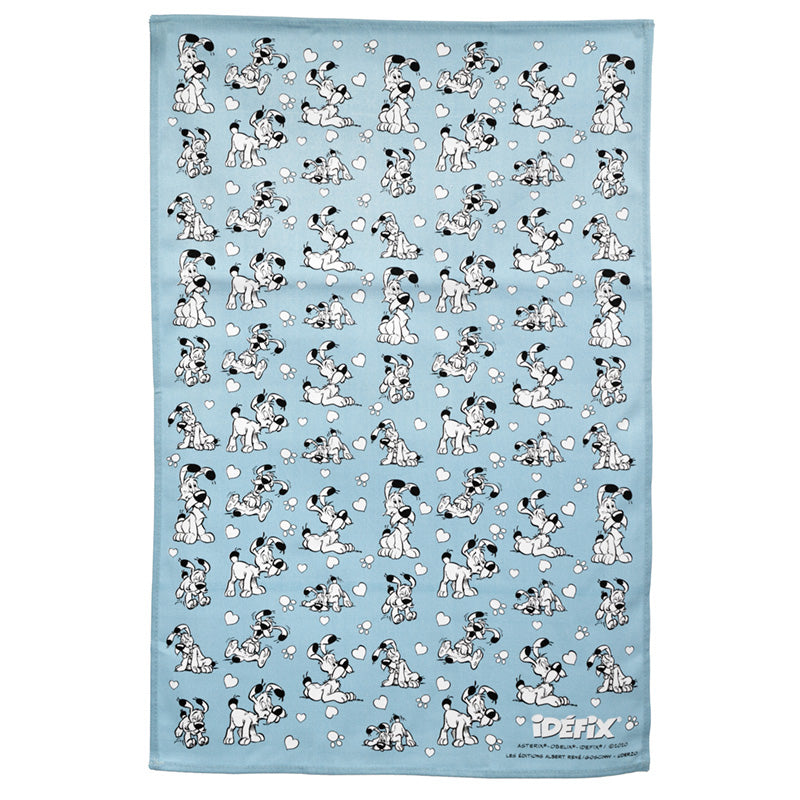 Asterix Tea Towels Idefix (Dogmatix) - uppþvottastykki 2 stk í pakka