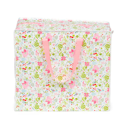 Pink Botanical - Stór fjölnota poki