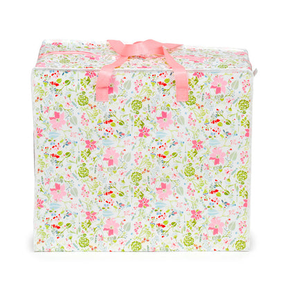 Pink Botanical - Stór fjölnota poki