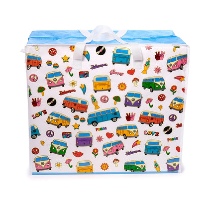 Volkswagen VW T1 Camper Bus / Retro - Stór fjölnota poki