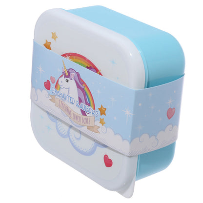 Enchanted Rainbows Unicorn - sett með 3 nestisboxum