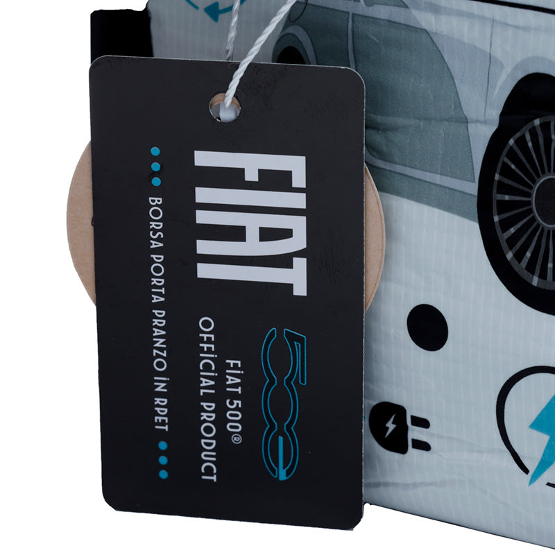 Retro Fiat 500 E - Lítill fjölnota poki