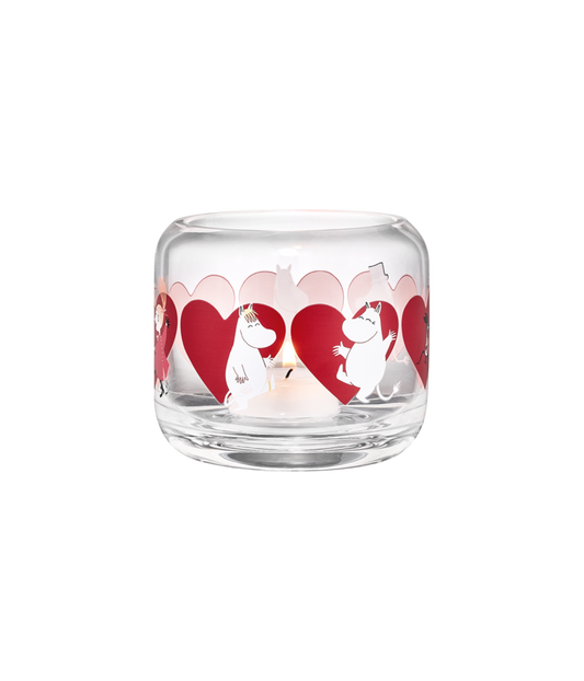 Gler Kjertastjaki 8cm Hjarta