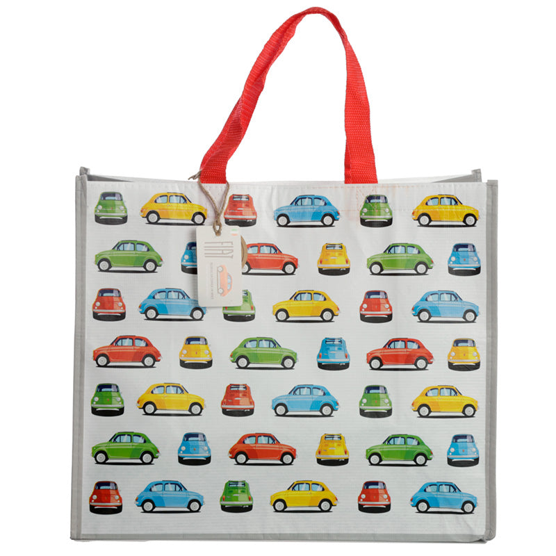 Retro Fiat 500 - opinn fjölnota poki