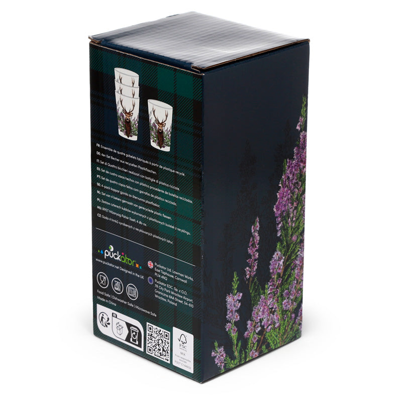 Wild Stag - sett af glösum