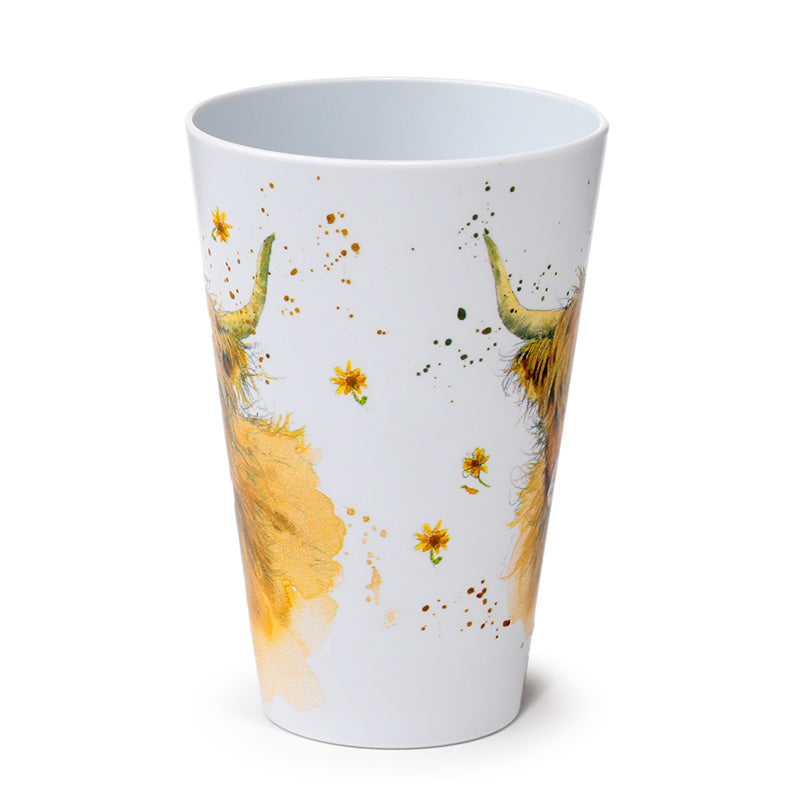 Highland Cow - sett af glösum