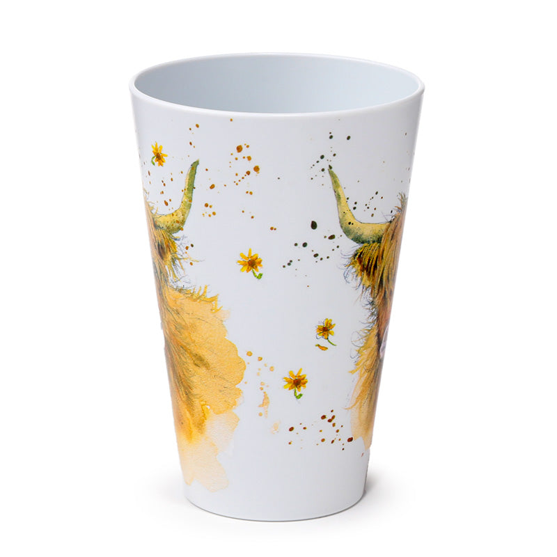 Highland Cow - sett af glösum