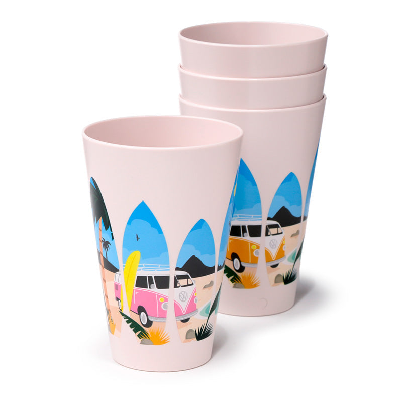 Volkswagen VW T1 Camper Bus - sett af glösum