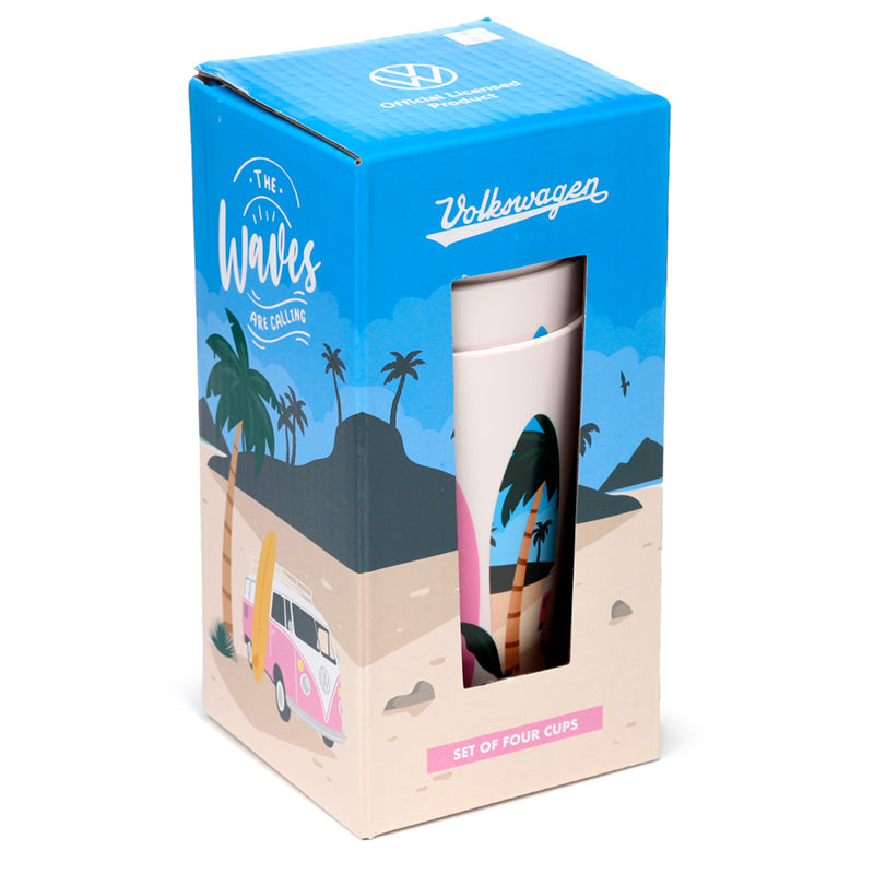 Volkswagen VW T1 Camper Bus - sett af glösum