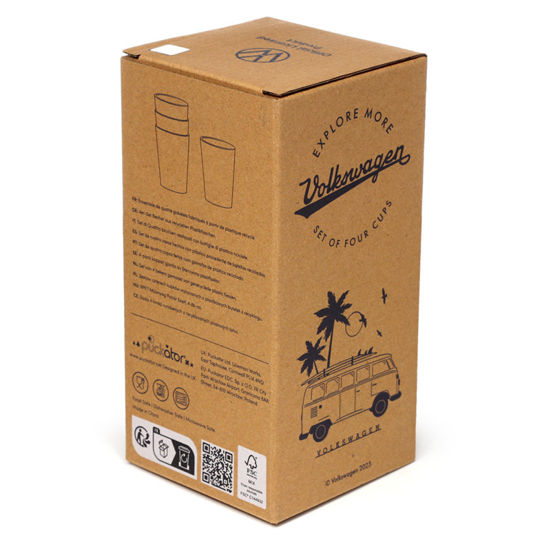 Volkswagen VW T1 Camper Bus Explore - sett af glösum